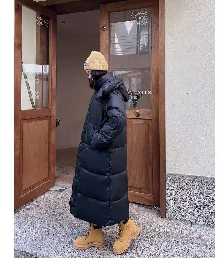 Valentina – Langer Daunenmantel für Damen