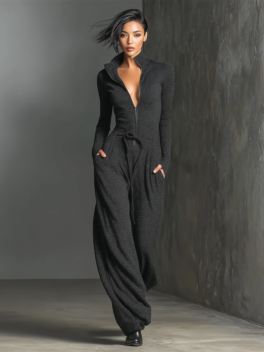 Sara – Eleganter Glamour-Jumpsuit im modernen Abend-Look für Damen