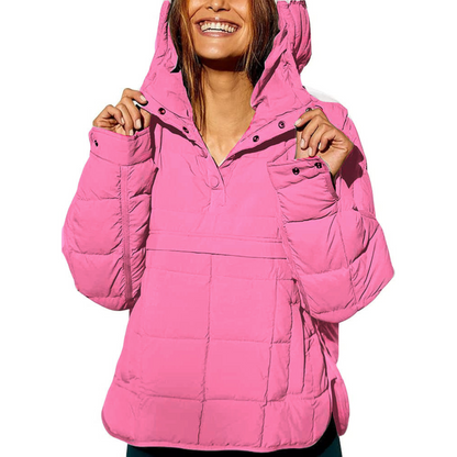 Mila – Steppjacke Damen mit Kapuze und Modernem Komfortschnitt