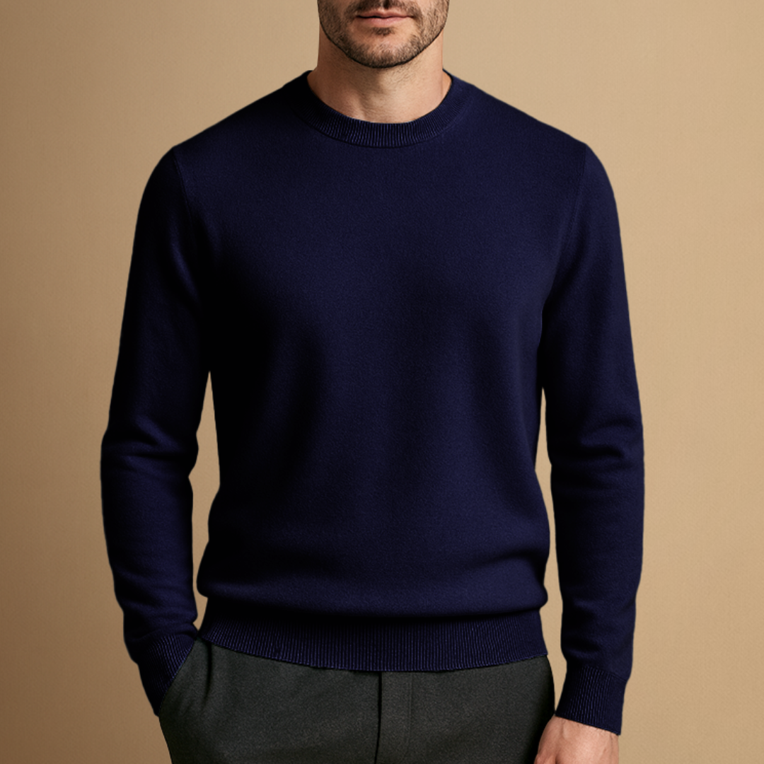 Leon – Feinstrick Pullover für Herren