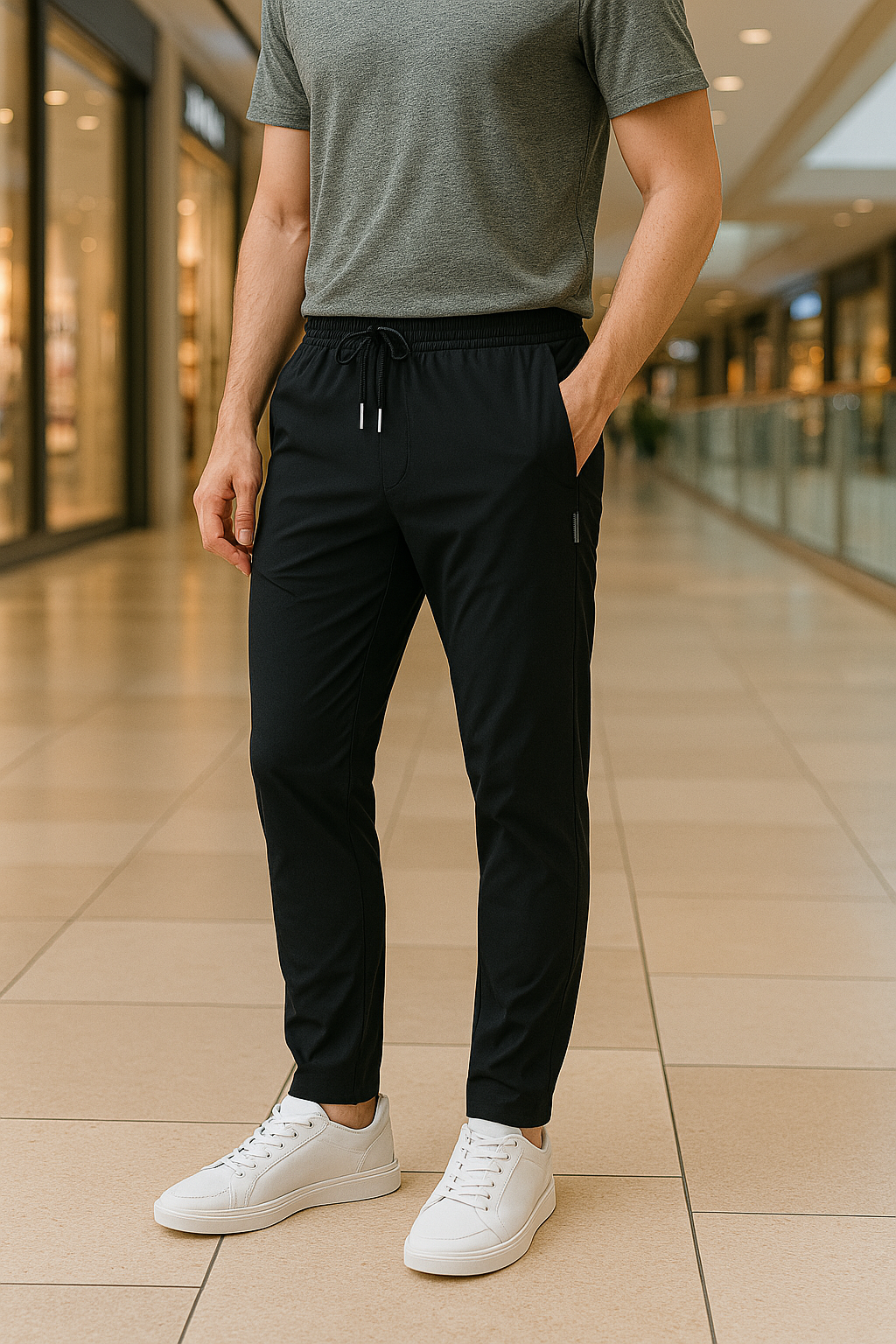 Alexander - Herren Hose leichte Freizeithose Jogginghose