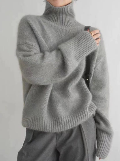 Mara – Kuscheliger Rollkragenpullover Damen