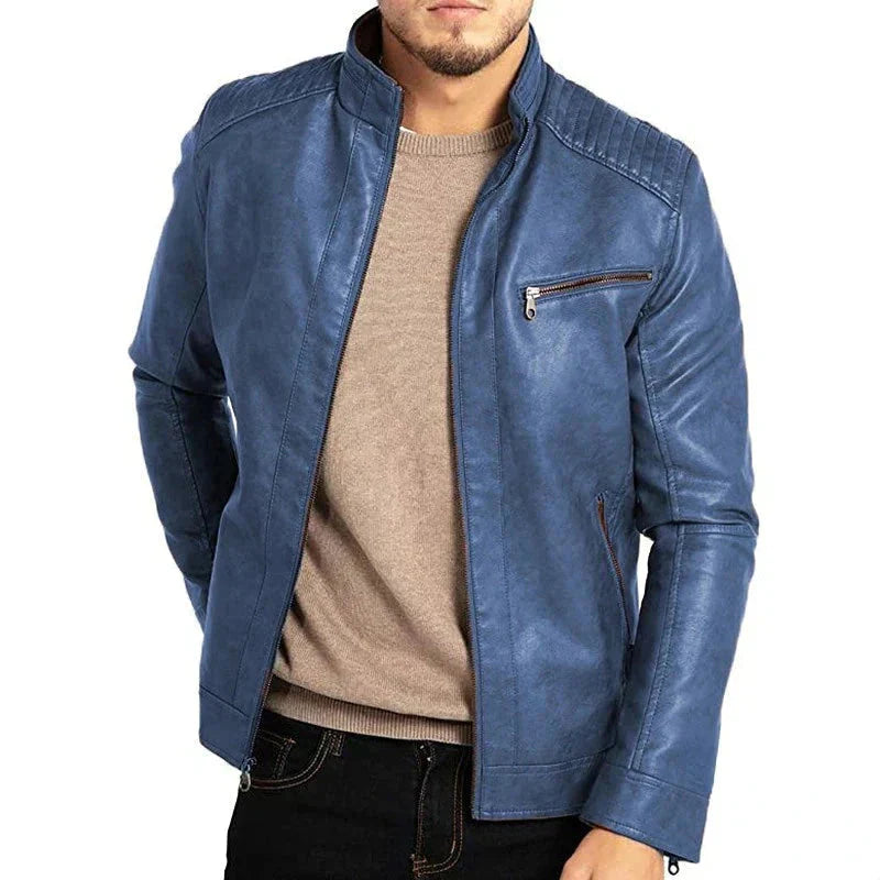 Max – Klassische Lederjacke Herren