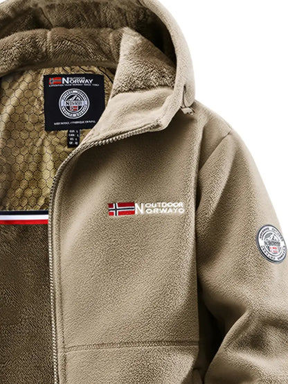 Liam – Warme Fleece-Outdoorjacke für Herren