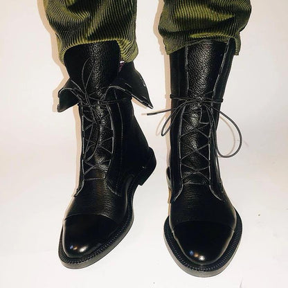 Lina – Feine Leder-Schnürboots Damen