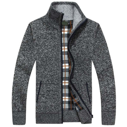 Tobias – Gefütterte Strickjacke Herren