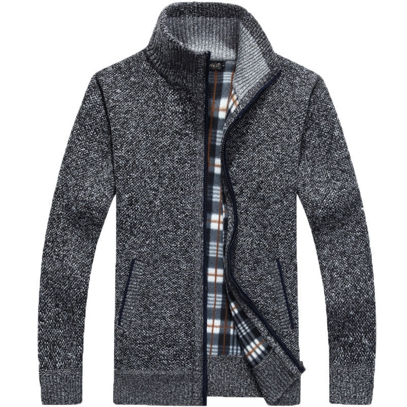 Lukas – Warme Strickjacke Herren Wintermode