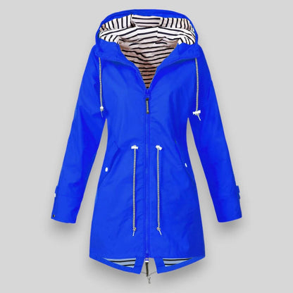 Lea – Leichte Regenjacke mit Kapuze Damen