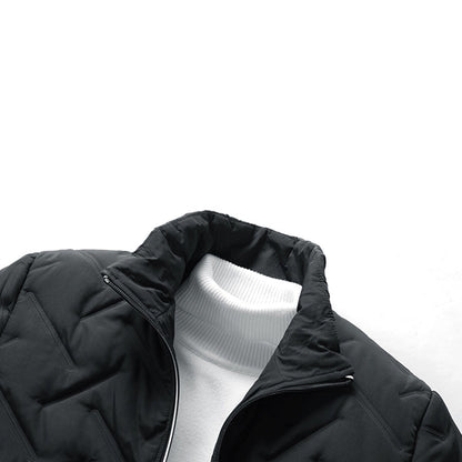 Noah – Herren Steppjacke mit Stehkragen und Reißverschluss