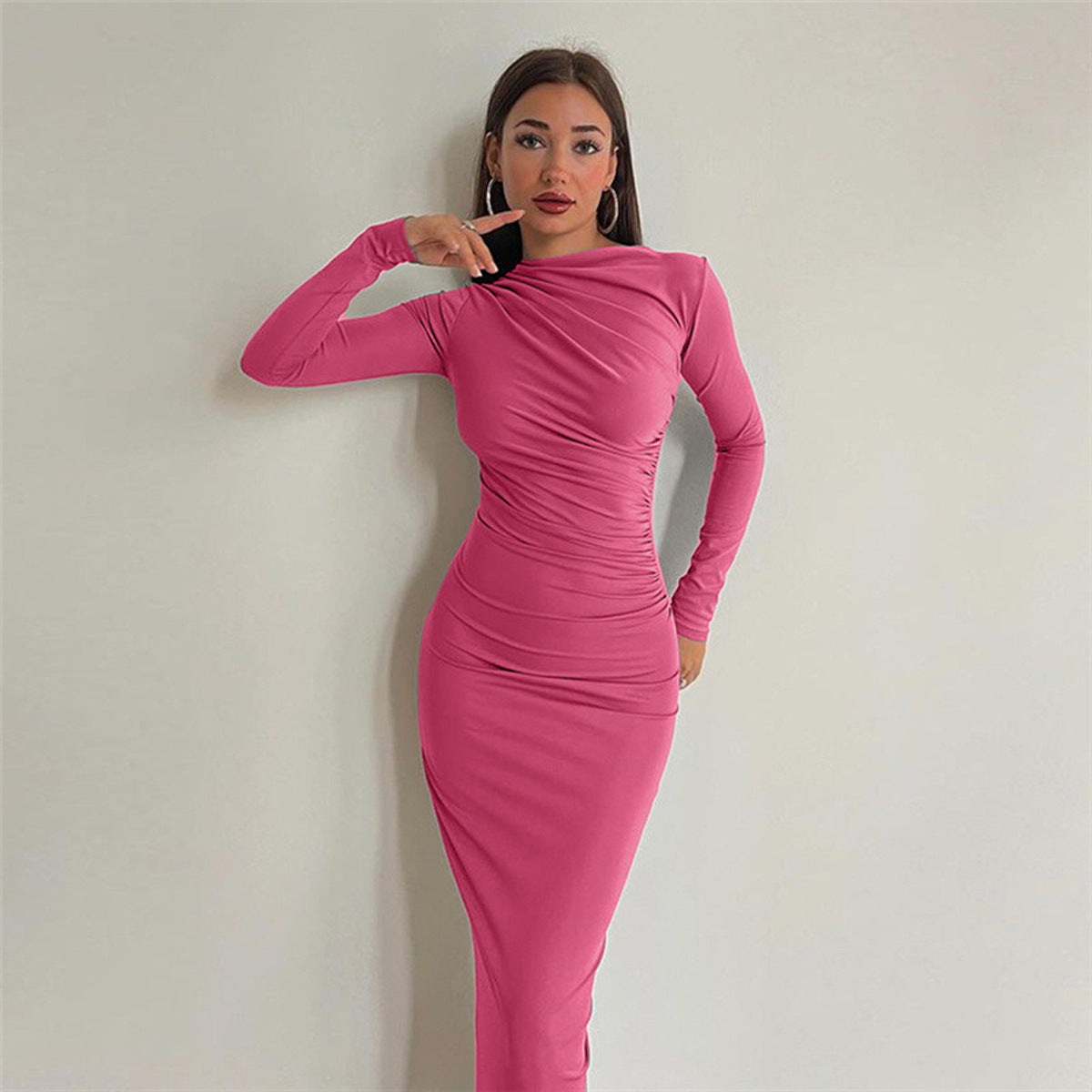 Aurelia – Damen Langarmkleid mit Bodycon-Schnitt