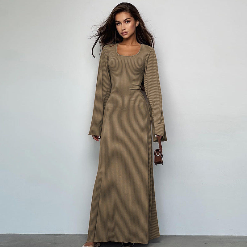 Isabella – Damen Abendkleid mit langen Ärmeln und elegantem Schnitt