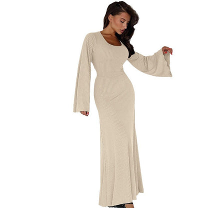 Isabella – Damen Abendkleid mit langen Ärmeln und elegantem Schnitt