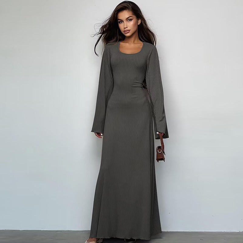 Isabella – Damen Abendkleid mit langen Ärmeln und elegantem Schnitt