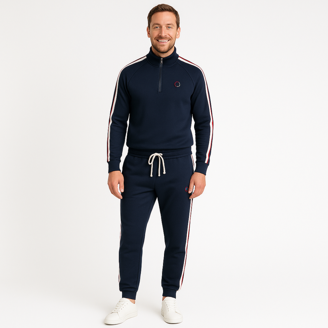 Noah – Sportlicher Herren Jogginganzug mit Streifendetail