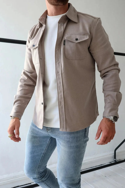 Leon – Herren Overshirt mit modernem Schnitt