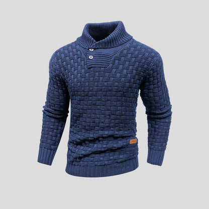 Felix – Strukturierter Winterpullover Herren