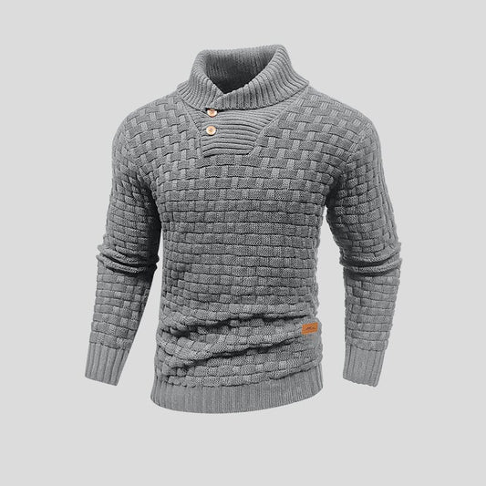 Felix – Strukturierter Winterpullover Herren