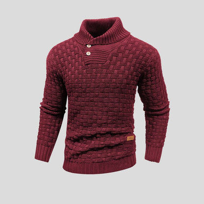 Felix – Strukturierter Winterpullover Herren