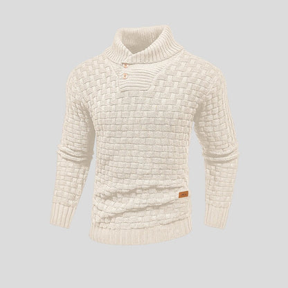 Felix – Strukturierter Winterpullover Herren
