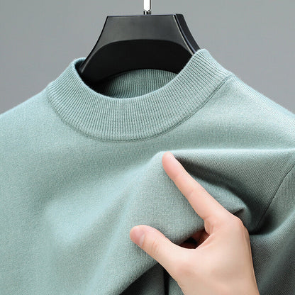 Daniel - Herren Pullover mit Rundhalsausschnitt und Rippbündchen