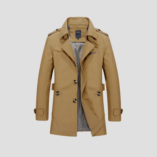 Hugo – Moderner Herren-Trenchcoat im klassischen City-Look