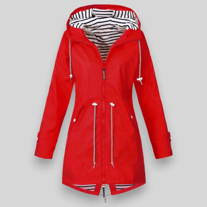 Lea – Leichte Regenjacke mit Kapuze Damen