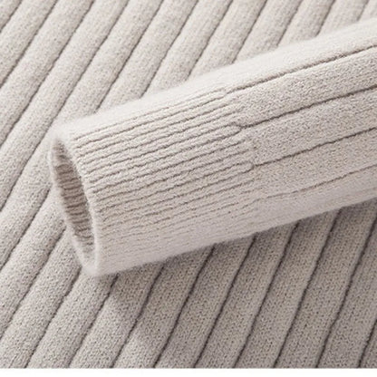 Ricardo - Herren Strickpullover mit Reißverschlusskragen