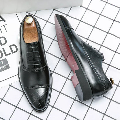 Maximilian – Klassische Brogues Lederschuhe für Herren