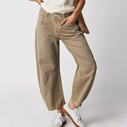 Mila – Weite High-Waist Jeans Damen