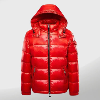 Maximilian – Herren Daunenjacke Winter  mit Kapuze