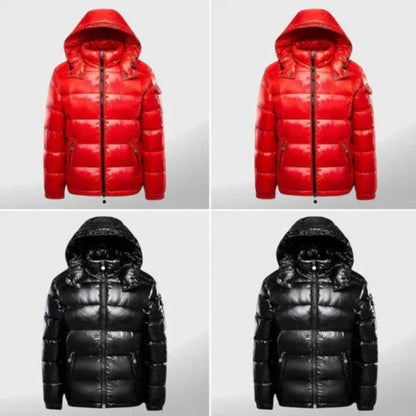 Maximilian – Herren Daunenjacke Winter  mit Kapuze