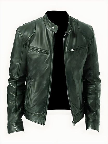Alejandro – Klassische Herren Lederjacke Biker-Stil