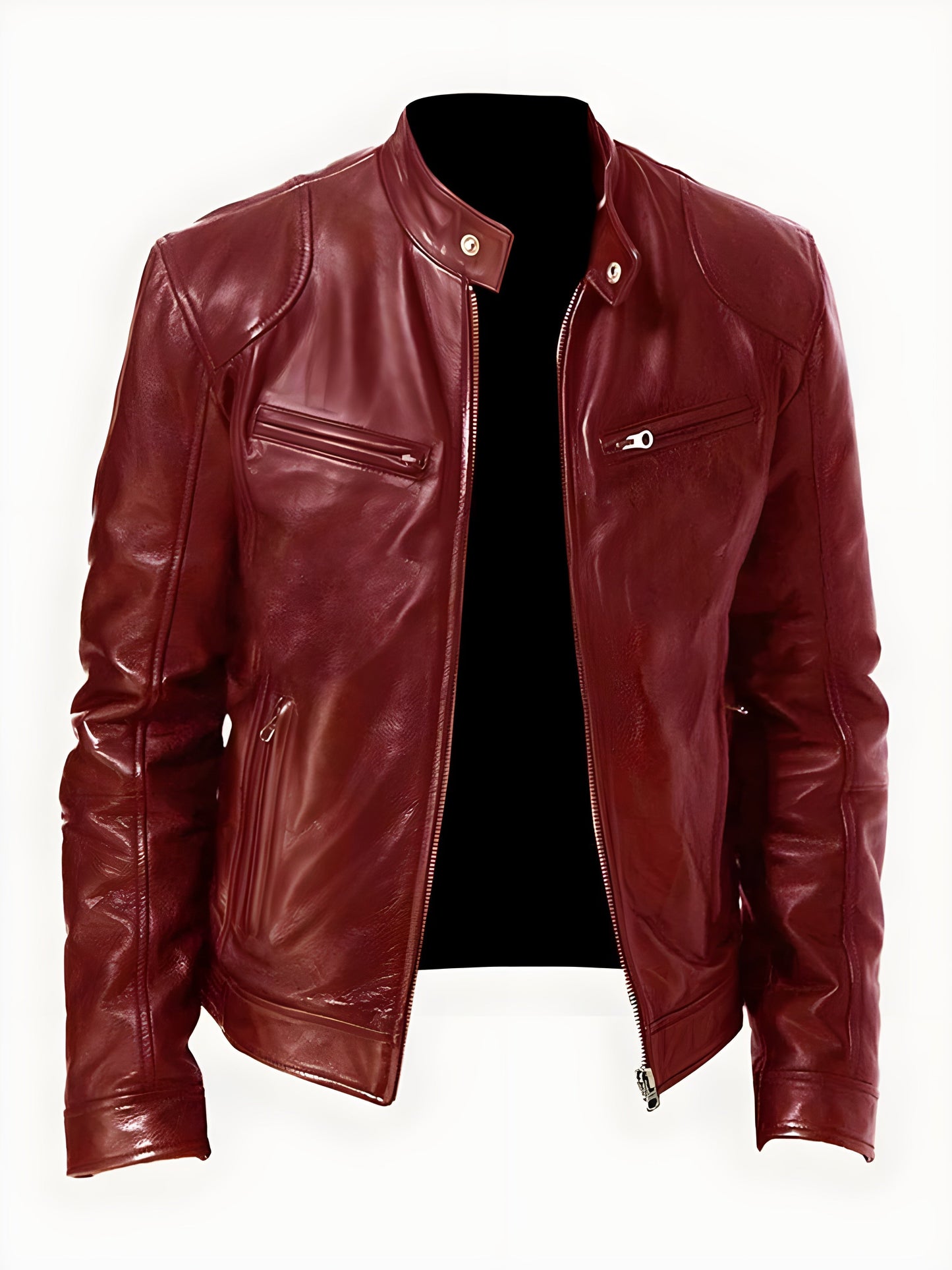 Alejandro – Klassische Herren Lederjacke Biker-Stil