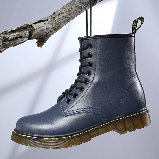 Selena - Damen Boots mit Schnürung und Profilsohle