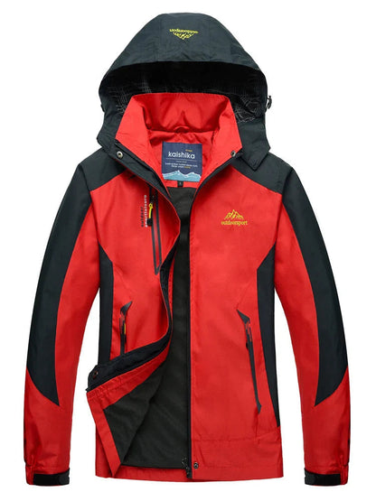 Lars – Herren Outdoorjacke mit Kapuze und Reißverschluss