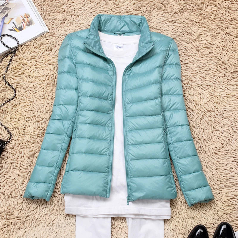 Lea – Damen Leichtsteppjacke mit Kapuze