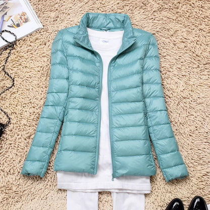 Lea – Damen Leichtsteppjacke mit Kapuze