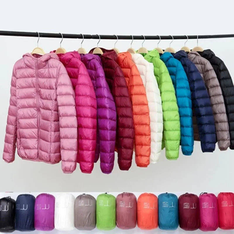 Lea – Damen Leichtsteppjacke mit Kapuze