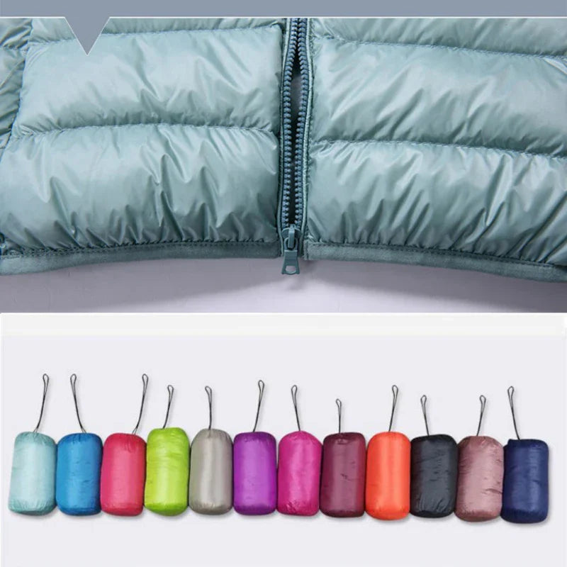 Lea – Damen Leichtsteppjacke mit Kapuze