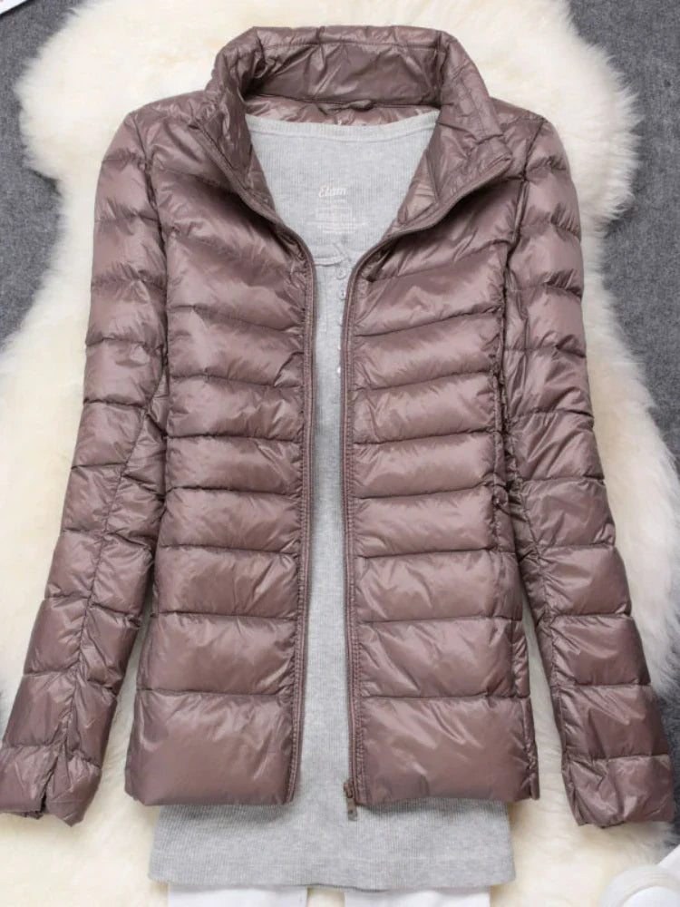 Lea – Damen Leichtsteppjacke mit Kapuze