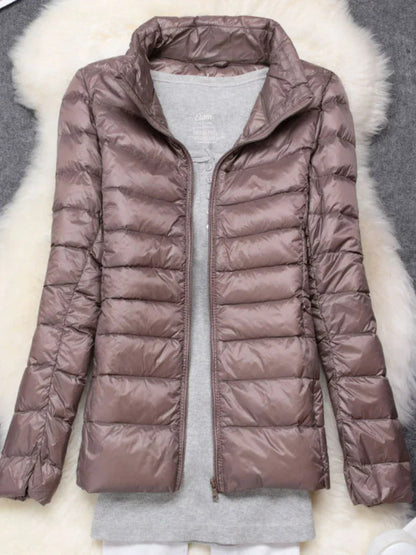 Lea – Damen Leichtsteppjacke mit Kapuze