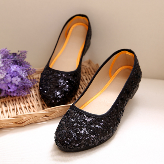 Maribel - Damen Ballerinas mit Pailletten