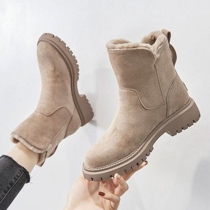 Naira – Damen Stiefeletten mit Warmfutter und Reißverschluss