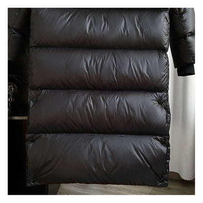 Elena - Damen Wintermantel lange Daunenjacke
