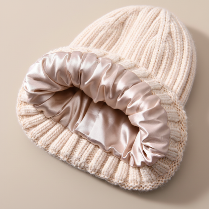 Magda – Gerippte Strickmütze für Damen