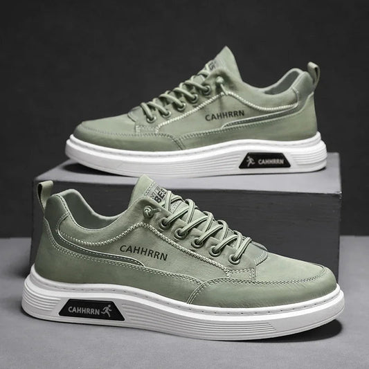 Leo - Herren Sneaker bequem mit Schnürung