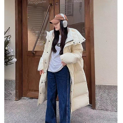 Valentina – Langer Daunenmantel für Damen