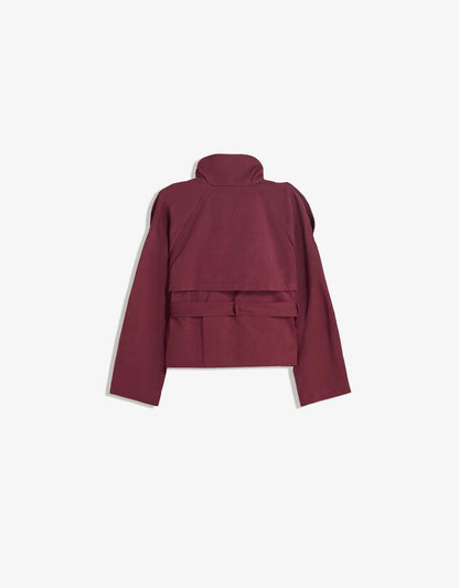 Camila – Kurztrenchcoat Damen mit Taillengürtel