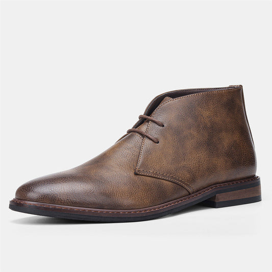 Ethan – Klassische Leder-Chukka-Stiefel Herren