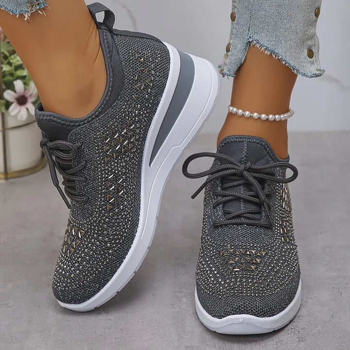 Isabella - Damen Sneaker mit Strass